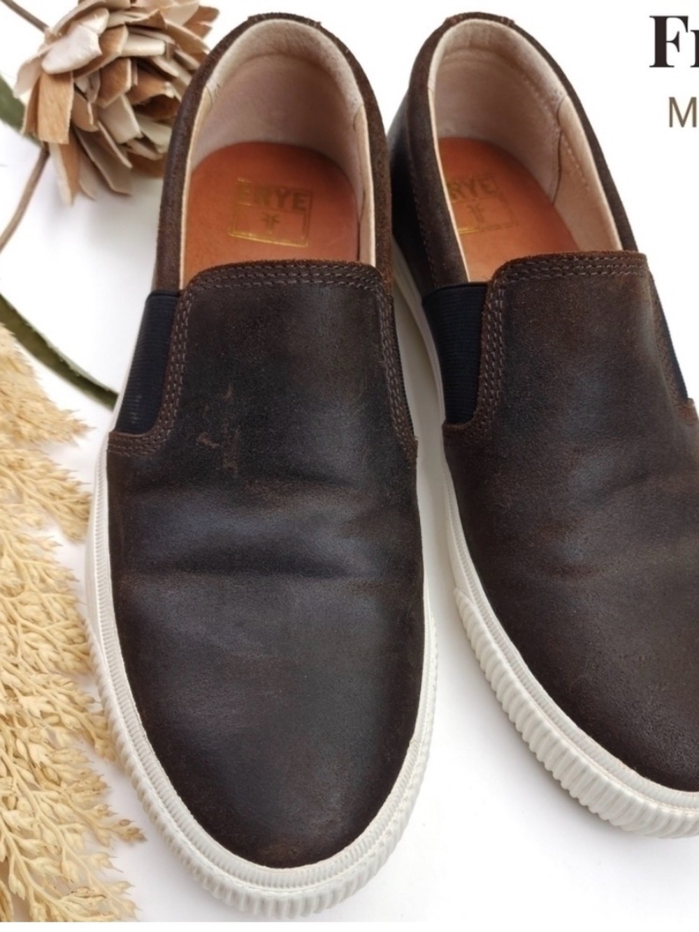 FRYE Men's Brown Loafers Sz 8